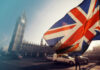UK’s Defense Strategy: Foreign Aid or National Safety? Union Jack flag in front of Big Ben in London