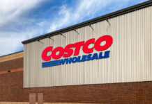 Costco Wholesale store exterior with logo.