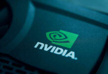 Nvidia’s Cloud Partner: A Backdoor for Banned Chips? Close-up of the NVIDIA logo on a graphics card