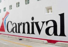 No Justice? FBI’s Silence on Mysterious Cruise Death Close-up of the Carnival cruise ship logo on its hull