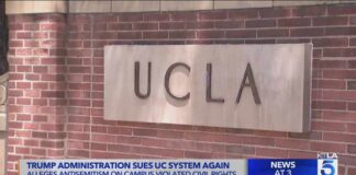 Justice Department sues UC system over alleged 'antisemitic hostile educational environment'