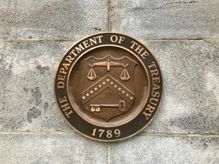 us-department-of-the-treasury-seal1274706232jpg-1 Department of the Treasury bronze seal on stone wall