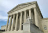 SCOTUS Showdown: Birthright On The Line United States Supreme Court building with columns and statue