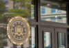 FBI seal on building entrance