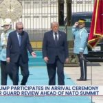 President Trump Participates in Arrival Ceremony in Turkey Ahead of NATO Summit