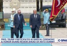 Trump Takes Center Stage At NATO Summit President Trump Participates in Arrival Ceremony in Turkey Ahead of NATO Summit
