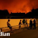 Thousands evacuated in south of France as wildfire rages across pine forest