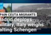 Ceuta’s Border Crisis Forced Madrid Into Action Spain to deploy military to restore order in Ceuta after thousands of people breach Morocco’s border