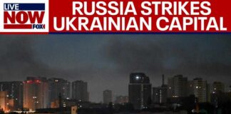 RPT: Russia strikes Ukrainian capital with ballistic missiles