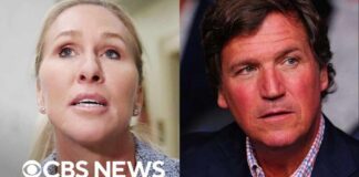 Marjorie Taylor Greene, Tucker Carlson float new "America First" movement
