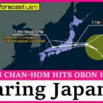 A Tropical Threat Is Closing In on Tokyo Typhoon Chan-hom could hit Tokyo areas during summer break