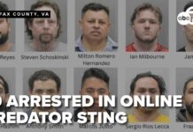 Predator Sting Ends With a Major Police Haul