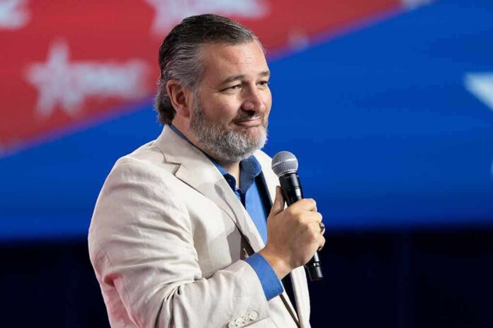 shutterstock_2186937137 Man in light blazer holding a microphone on stage