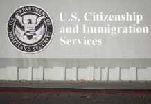 Third-Country Transfers Face Legal Ambush USCIS building sign with DHS seal